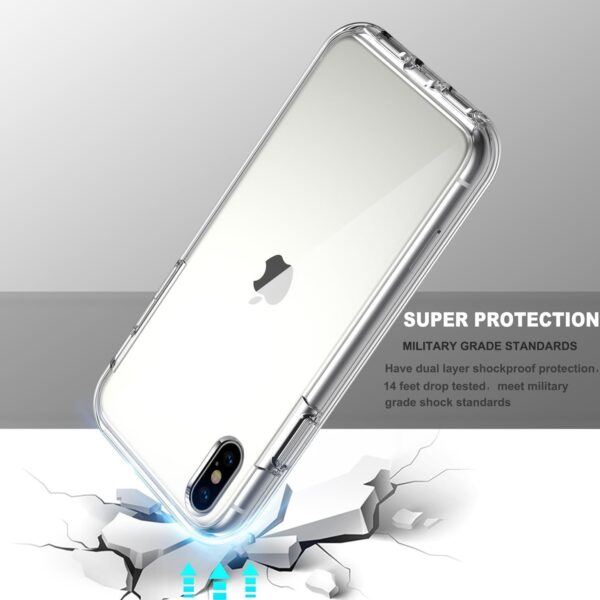 Luxury Premium Transparent Antiburst Airskin Case Cover For iPhone X Series - Image 18