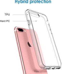 Alternative view of Luxury Premium Transparent Antiburst Airskin Case Cover For iPhone 7 Plus/8 Plus