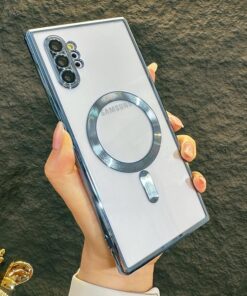 Alternative view of Luxury Premium Soft Silicone Magsafe Transparent Case Cover For Samsung Galaxy Note 10 Plus