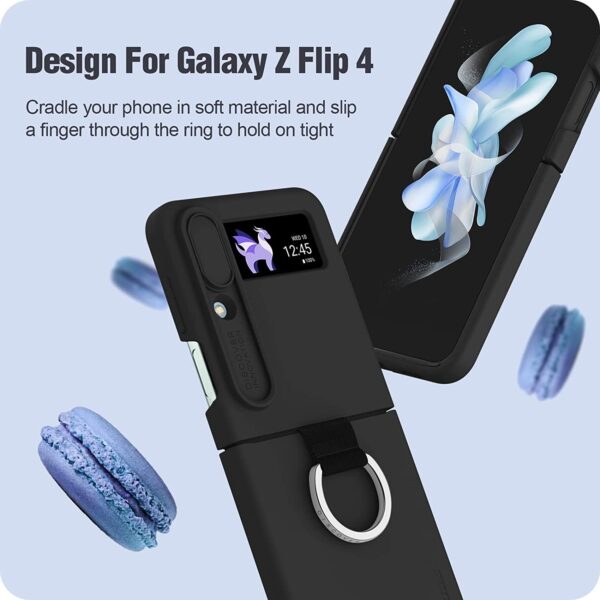 NILLKIN CamShield Silky Silicone Camera Protection Case for Samsung Galaxy Z Series - Image 23