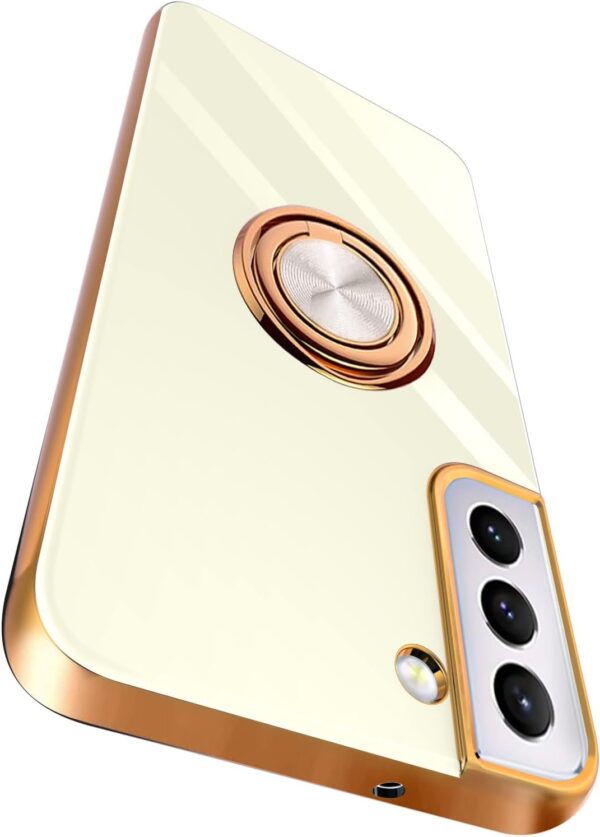 Luxury Premium Eletroplated Finger Ring Case Cover For Samsung Galaxy S21 - Image 5