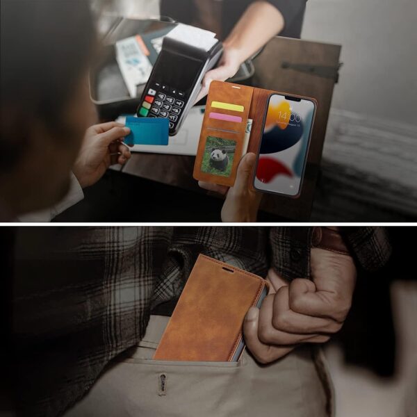 Samsung Galaxy Forwenw Series Leather Flip Cover - Image 9