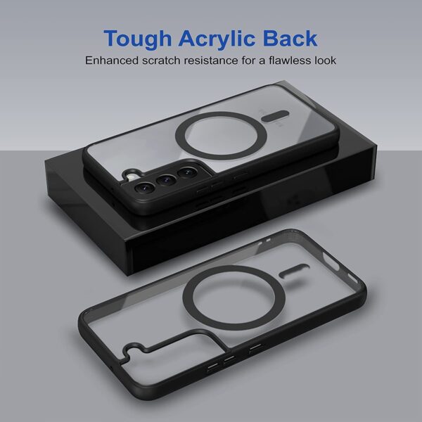 Luxury Premium Magsafe Transparent TPU Bumber Case Cover For Samsung Galaxy S22/S22 Plus - Image 10