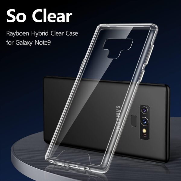 Luxury Premium Anti-Burst Transparent Case Cover For Samsung Galaxy Note 8/Note 9 - Image 9