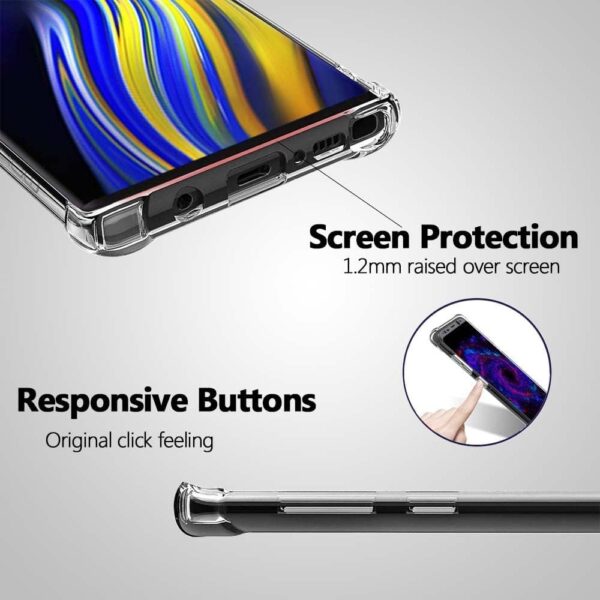Luxury Premium Anti-Burst Transparent Case Cover For Samsung Galaxy Note 8/Note 9 - Image 10