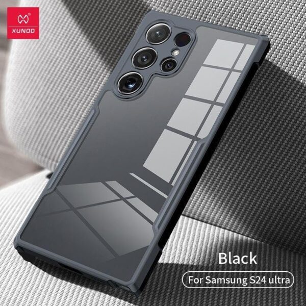 XUNDD Hybrid Armor With Hinge Protection Case Cover For Samsung Galaxy S24 Ultra - Image 3