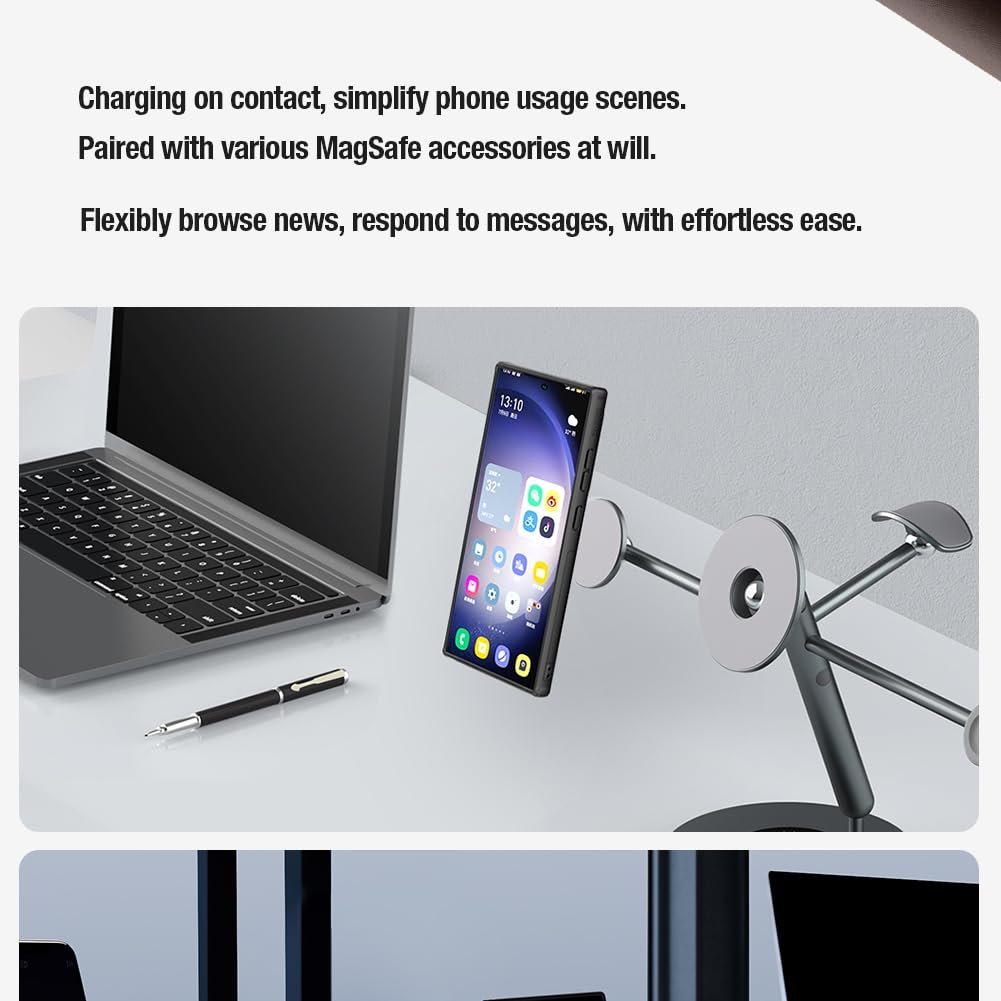 Nillkin Camshield Prop Leather Camera protective cover case for Samsung Galaxy S24 Ultra - Image 9