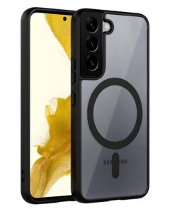 Luxury Premium Magsafe Transparent TPU Bumber Case Cover For Samsung Galaxy S22/S22 Plus