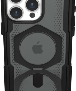 Alternative view of URBAN ARMOR GEAR Plasma XTE Kickstand Wireless Charging Case Cover for iPhone 15 Pro Max