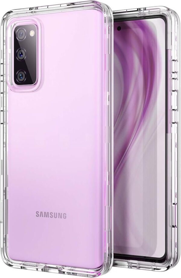 Luxury Premium Anti-Burst Transparent Case CoverFor Samsung Galaxy S20 FE - Image 6