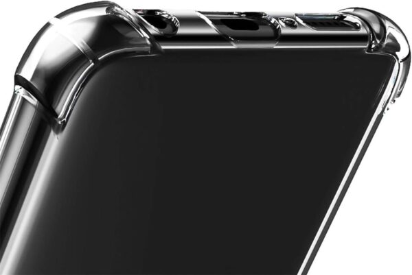 Luxury Premium Anti-Burst Transparent Case Cover and 3D Glass Protector For Samsung Galaxy A70 - Image 11