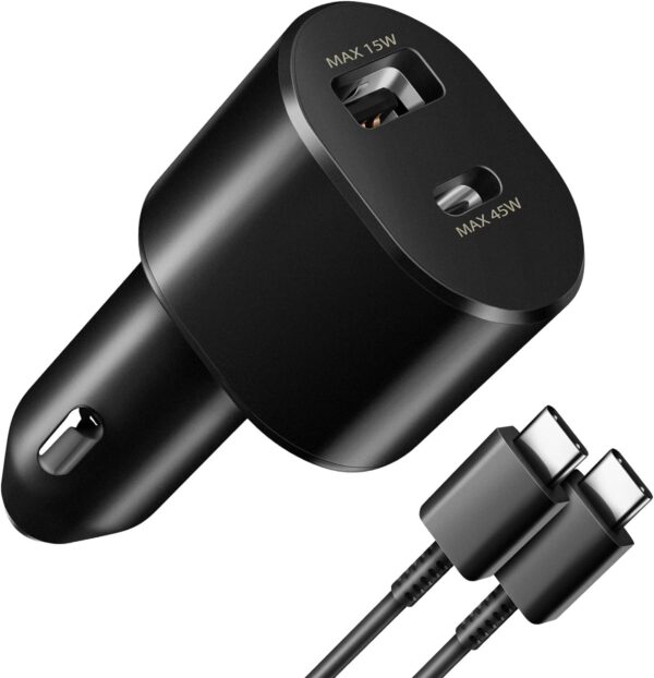 Offical Original Samsung Galaxy (45W+15W) Super Fast Dual Car Charger - Image 19
