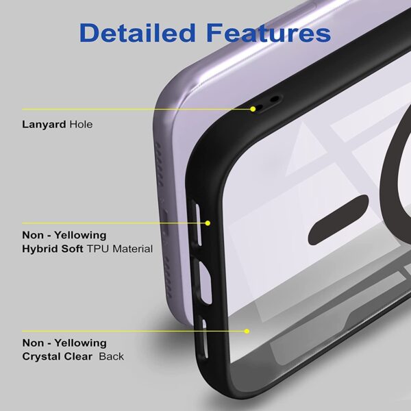 Luxury Premium Magsafe Transparent TPU Bumber Case Cover For Samsung Galaxy S22/S22 Plus - Image 11
