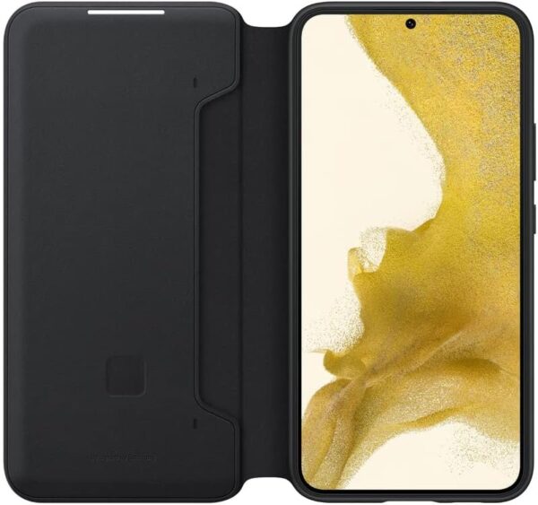 LED View Cover Intelligent View Flip Cover Phone Case Cover For Samsung Galaxy S22 Plus - Image 7