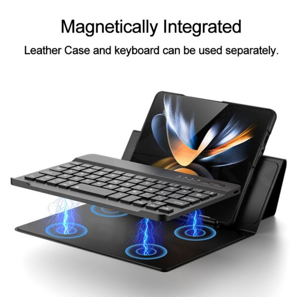 GKK Bluetooth Wireless Keyboard for Samsung Galaxy Z Fold Series with Pen Slot - Image 2