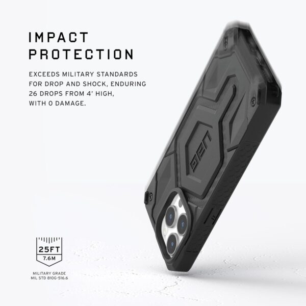 UAG Military Pathfinder Premium MagSafe Case Cover For iPhone 15 Pro Max - Image 5