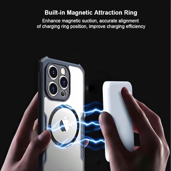 Xunnd Military Airbag Shockproof Magsafe Back Case Cover For iPhone Series - Image 3