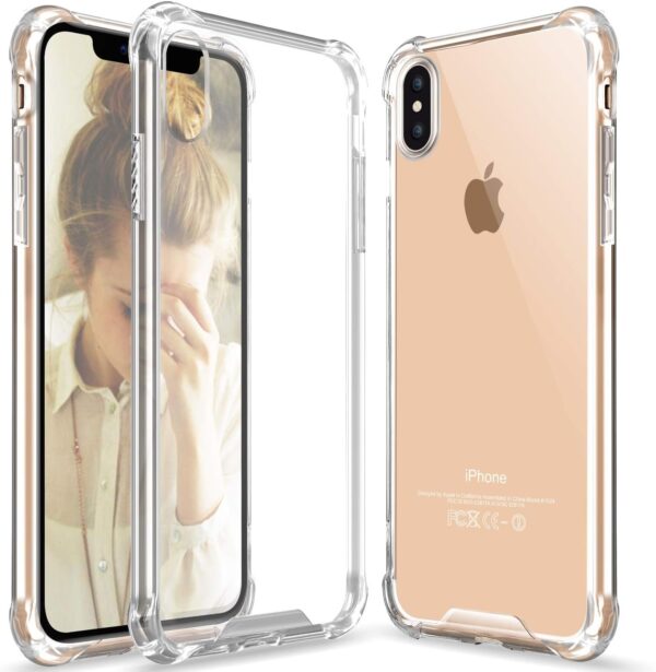 Luxury Premium Transparent Antiburst Airskin Case Cover For iPhone X Series