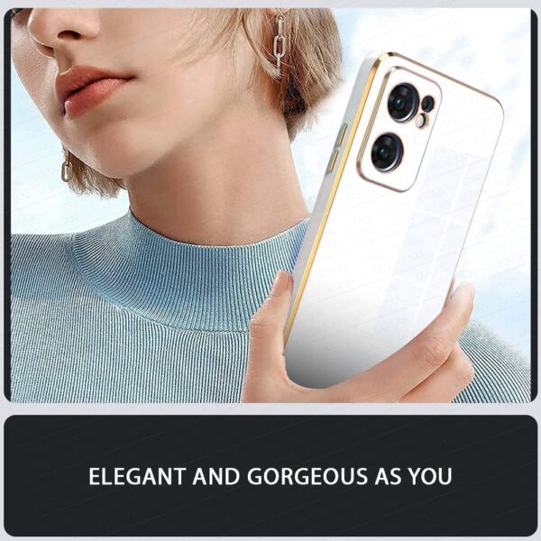 Luxury Premium Electroplated Gold Plated Case Cover For Oppo Series - Image 14