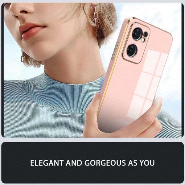 Luxury Premium Electroplated Gold Plated Case Cover For Oppo Series - Image 13