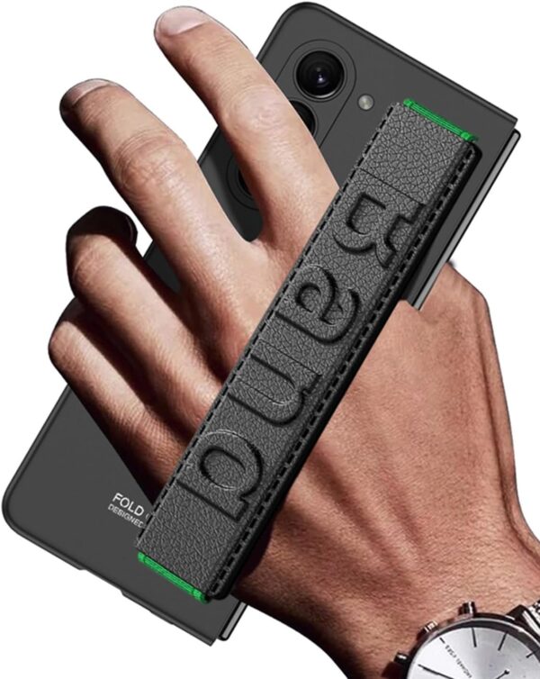 GKK Grip Wristband Band Slim Matte Hard Case Cover For Samsung Galaxy Z Fold 5 - Image 7