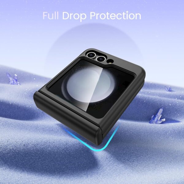 Xundd Leather PU with Hinge Protection Case Cover For Samsung Z Flip 5 - Image 7