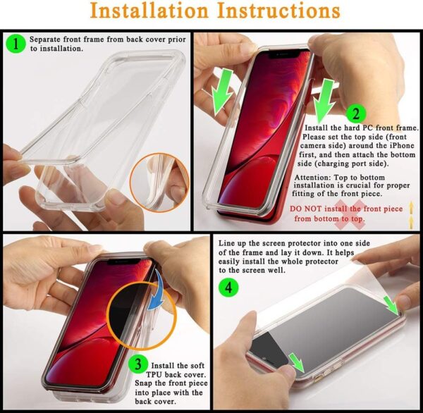Luxury Premium Transparent Antiburst Airskin Case Cover For iPhone X Series - Image 15