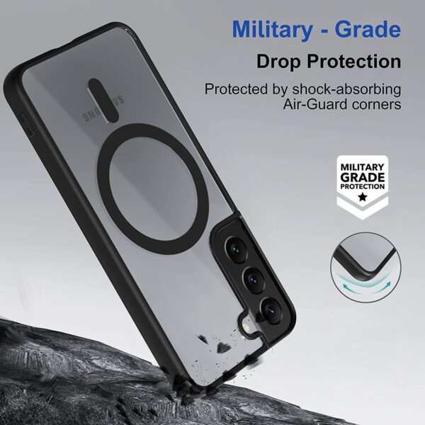 Luxury Premium Magsafe Transparent TPU Bumber Case Cover For Samsung Galaxy S22/S22 Plus - Image 15