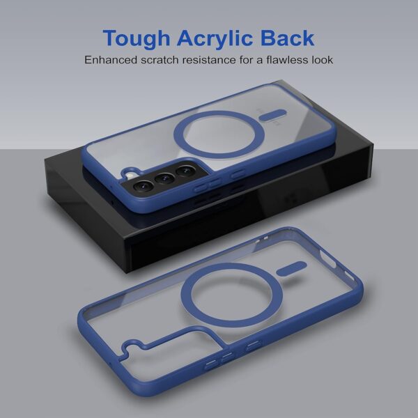 Luxury Premium Magsafe Transparent TPU Bumber Case Cover For Samsung Galaxy S22/S22 Plus - Image 17