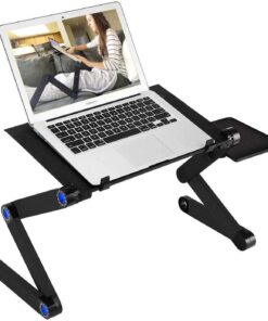 New Design Double Fan Adjustable Laptop Stand with Mouse Pad