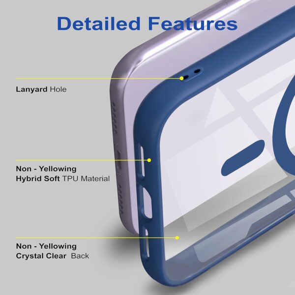 Luxury Premium Magsafe Transparent TPU Bumber Case Cover For Samsung Galaxy S22/S22 Plus - Image 18