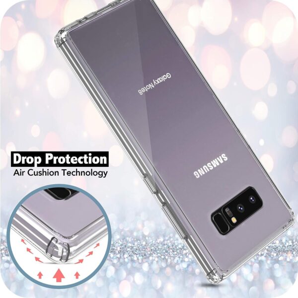 Luxury Premium Anti-Burst Transparent Case Cover For Samsung Galaxy Note 8/Note 9 - Image 21