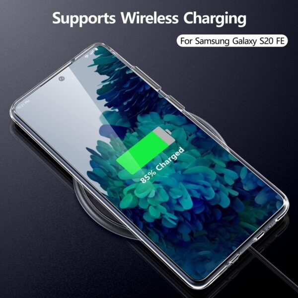 Luxury Premium Anti-Burst Transparent Case CoverFor Samsung Galaxy S20 FE - Image 15