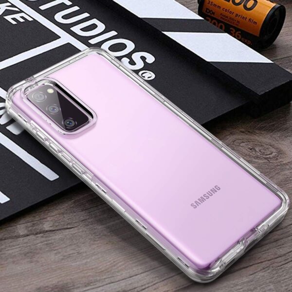 Luxury Premium Anti-Burst Transparent Case CoverFor Samsung Galaxy S20 FE - Image 16