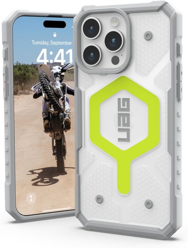 UAG Military Pathfinder Premium MagSafe Case Cover For iPhone 15 Pro Max - Image 11