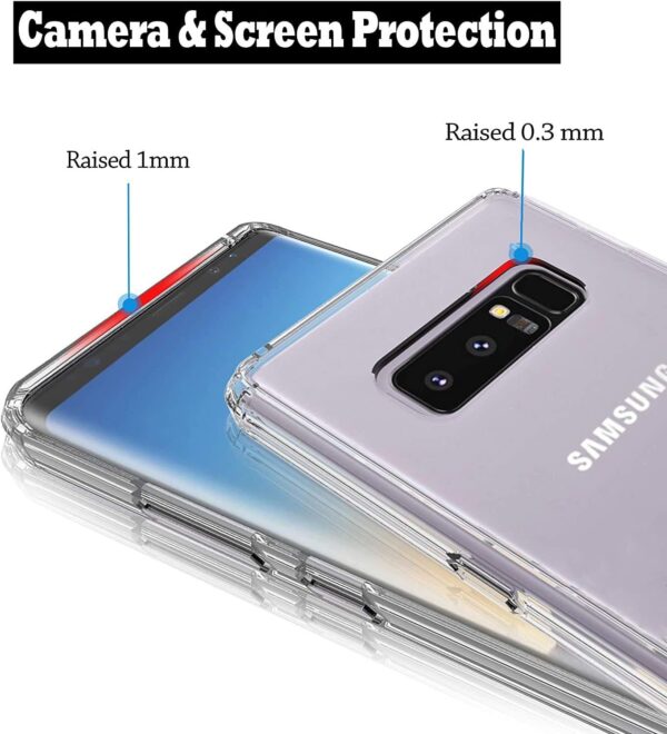 Luxury Premium Anti-Burst Transparent Case Cover For Samsung Galaxy Note 8/Note 9 - Image 12
