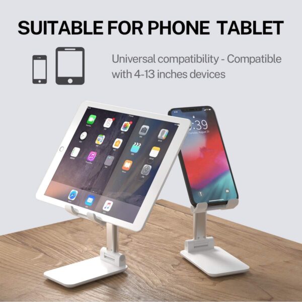 Luxury Premium Portable Desktop Folding Lifting Bracket Mobile Phone Stand Table - Image 17