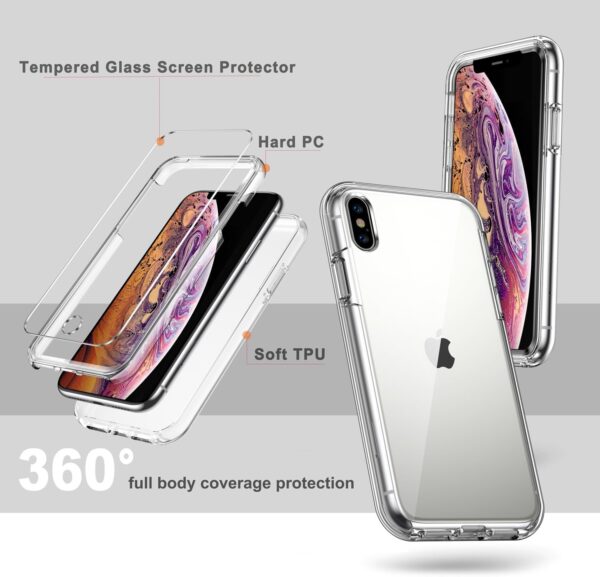 Luxury Premium Transparent Antiburst Airskin Case Cover For iPhone X Series - Image 12