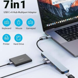 Luxury Premium 7-in-1 USB Hub HDMI 3.0 Multiport Adapter