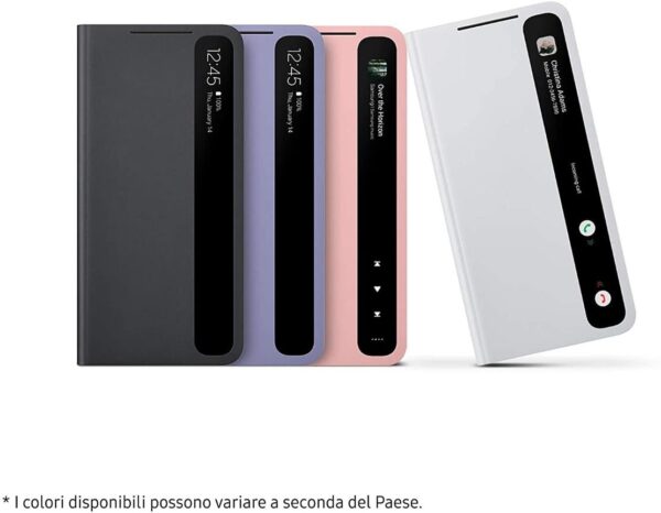 Official Samsung Clear View Smart Flip with a Sensor case Cover for Samsung S21 Ultra - Image 3