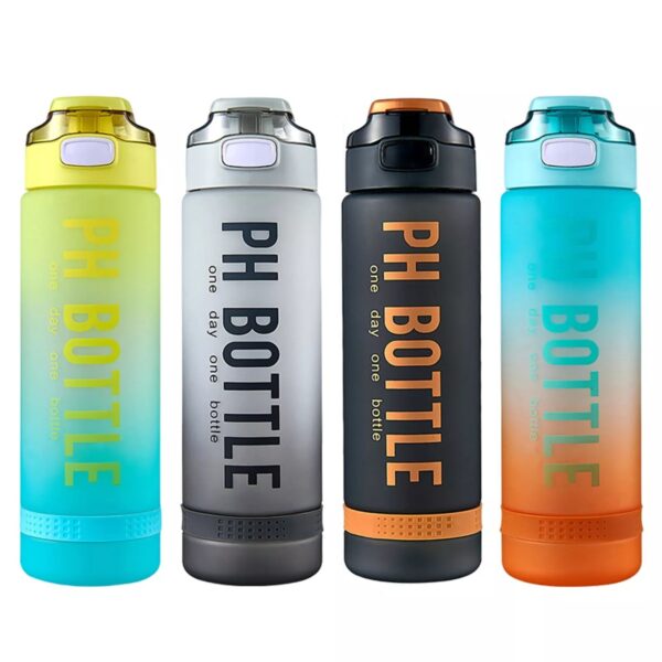 Portable Sports Fitness Space Cup PH Gradient Colour Water Bottle - Image 14