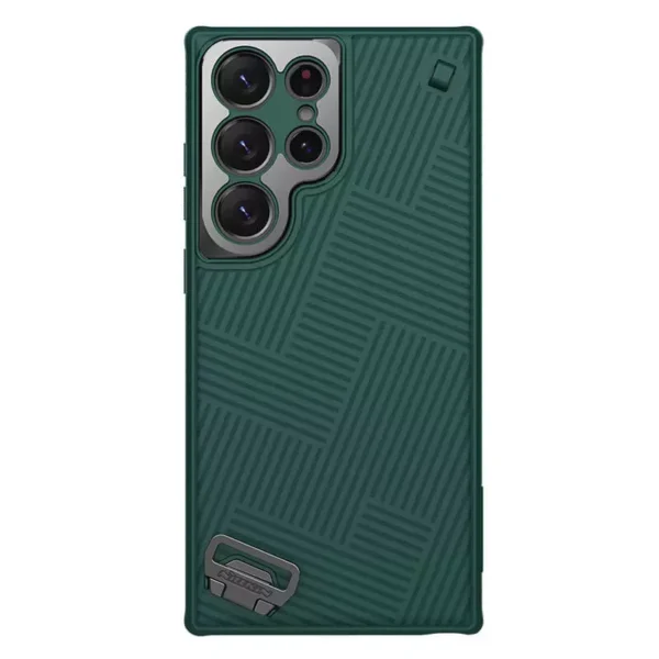 Nilkin With Rope Strap Luxury Sports 3D Texture Shockproof Cover Samsung Galaxy S24 Ultra - Image 20