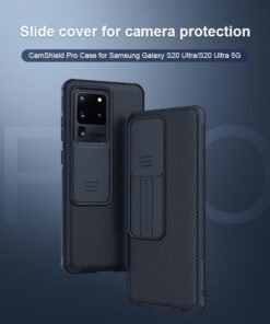 Alternative view of NIllkin Camshield Case for Samsung Galaxy S20 Series
