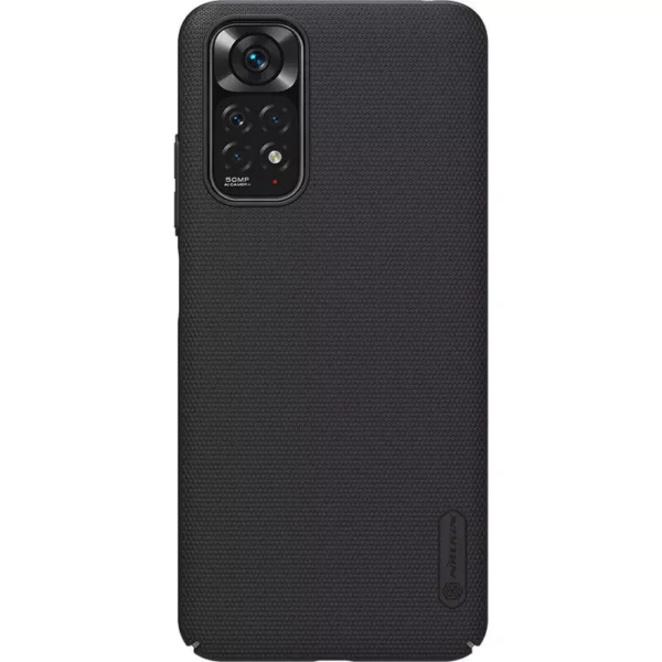 Nillkin Super Frosted Shield Matte cover case Cover and 3D Glass Protector for Xiaomi Redmi Note 11/Note 11S - Image 3