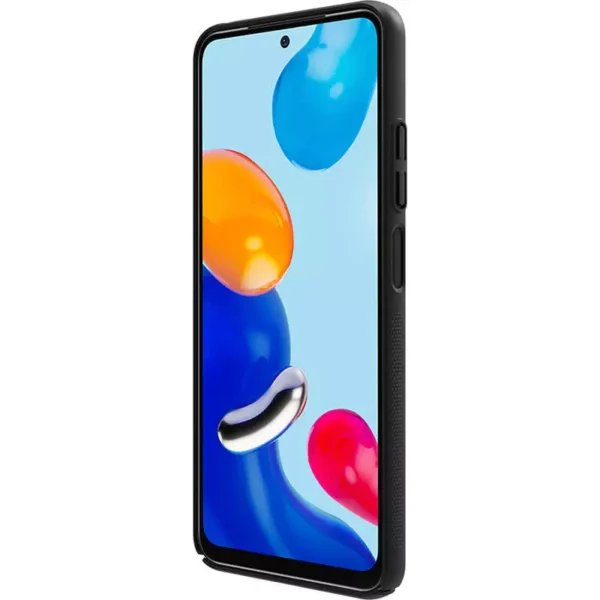 Nillkin Super Frosted Shield Matte cover case Cover and 3D Glass Protector for Xiaomi Redmi Note 11/Note 11S - Image 4