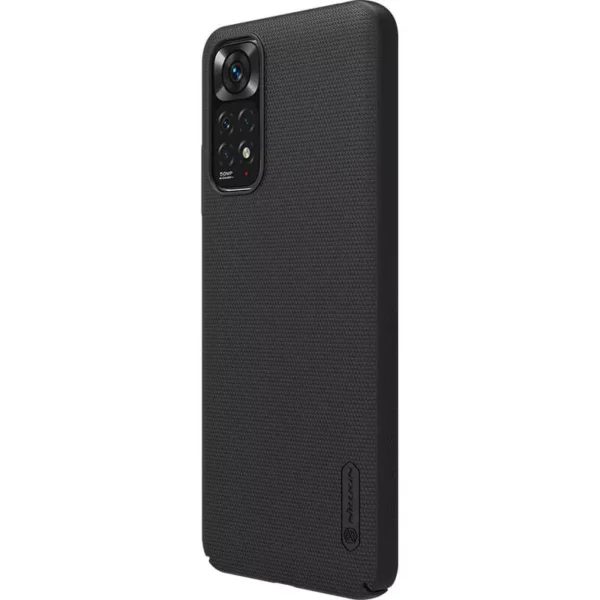 Nillkin Super Frosted Shield Matte cover case Cover and 3D Glass Protector for Xiaomi Redmi Note 11/Note 11S - Image 5