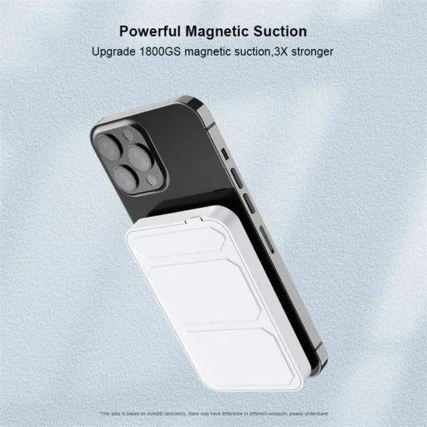 XUNDD  XDCH-034 10000mAh Portable  Magsafe Magnetic Wireless Portable Power Bank - Image 10