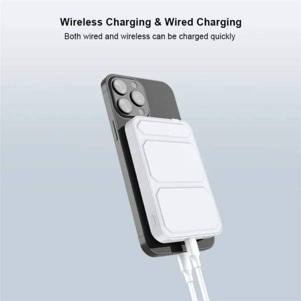 XUNDD  XDCH-034 10000mAh Portable  Magsafe Magnetic Wireless Portable Power Bank - Image 9