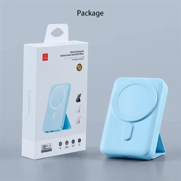 XUNDD  XDCH-034 10000mAh Portable  Magsafe Magnetic Wireless Portable Power Bank