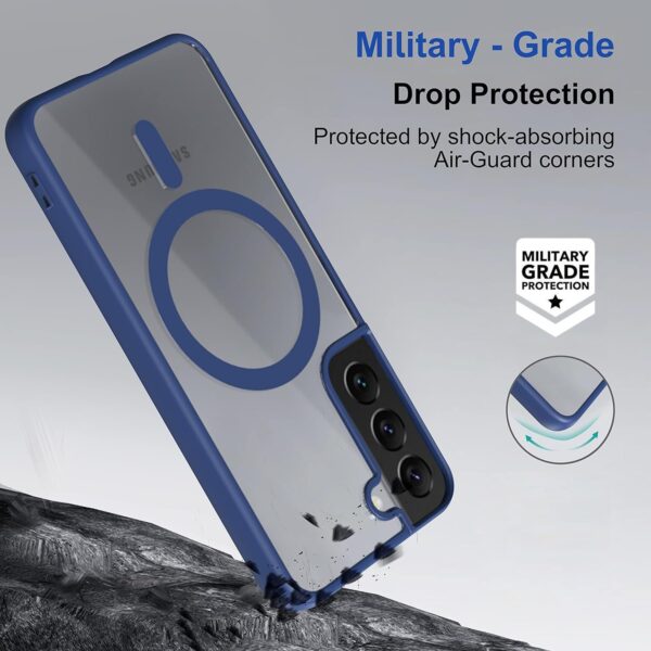 Luxury Premium Magsafe Transparent TPU Bumber Case Cover For Samsung Galaxy S22/S22 Plus - Image 23